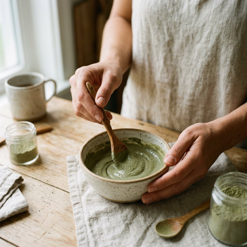 Mix the clay