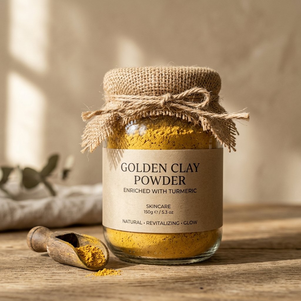 Turmeric Golden Clay